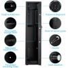 Garvee Gun Safes for Home Rifles and Pistols, Quick Access 5-6 Gun Large Rifle Gun Security Cabinet for Rifle Shotgun Firearms with/Without Optics with Pistol Lock Box, Removable Storage Shelf