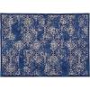 Garvee 8×10 ft Area Rugs for Living Room/Bedroom, Low Pile Non-Slip Washable Indoor Door Mat, Gray Carpet for Kids Boys Girls Dorm Nursery Home Decor Aesthetic(Marine)
