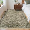 Garvee Living Room Rug 5×7 Area Rug Washable Area Rug for Bedroom Vintage Traditional Kids Rug Non Slip Throw Rugs Soft Non Shedding Low Pile Stain Resistant Carpet for Dining Room 5’x7′ Green