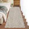 Garvee Printed Rugs (Not Woven!) Washable Rugs 8×10 Area Rug for Living Room Soft Bedroom Rug Farmhouse Large Rug Non Slip Stain Resistant Carpet for Nursery Dining Room 8’x10′(Beige)