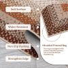 Garvee Printed Rugs (Not Woven!) Washable Rugs 8×10 Area Rug for Living Room Soft Bedroom Rug Farmhouse Large Rug Non Slip Stain Resistant Carpet for Nursery Dining Room 8’x10′(Printed|rust&brown)