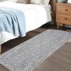 Garvee Printed Rugs (Not Woven!) Washable Rugs 8×10 Area Rug for Living Room Soft Bedroom Rug Farmhouse Large Rug Non Slip Stain Resistant Carpet for Nursery Dining Room 8’x10′(Printed|light Grey)