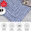 Garvee Printed Rugs (Not Woven!) Washable Rugs 8×10 Area Rug for Living Room Soft Bedroom Rug Farmhouse Large Rug Non Slip Stain Resistant Carpet for Nursery Dining Room 8’x10′(Printed|light Blue)
