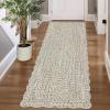 Garvee Printed Rugs (Not Woven!) Washable Rugs 8×10 Area Rug for Living Room Soft Bedroom Rug Farmhouse Large Rug Non Slip Stain Resistant Carpet for Nursery Dining Room 8’x10′(Beige)