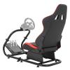 Garvee Racing Wheel Stand,Foldable Racing Simulator Cockpit for g923/g920/g29, Steering Wheel Stand & Foot Pedal Angle Adjustable,Sim Racing Cockpit for Thrustmaster t248p, Fanatec, Hori, Mad Catz.(48.5×24.7x41in)
