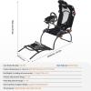 Garvee Racing Wheel Stand,Foldable Racing Simulator Cockpit for g923/g920/g29, Steering Wheel Stand & Foot Pedal Angle Adjustable,Sim Racing Cockpit for Thrustmaster t248p, Fanatec, Hori, Mad Catz.(70.9×33.1×37.4in)