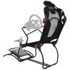 Garvee Racing Wheel Stand,Foldable Racing Simulator Cockpit for g923/g920/g29, Steering Wheel Stand & Foot Pedal Angle Adjustable,Sim Racing Cockpit for Thrustmaster t248p, Fanatec, Hori, Mad Catz.(70.9×33.1×37.4in)