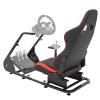 Garvee Racing Wheel Stand,Foldable Racing Simulator Cockpit for g923/g920/g29, Steering Wheel Stand & Foot Pedal Angle Adjustable,Sim Racing Cockpit for Thrustmaster t248p, Fanatec, Hori, Mad Catz.(51×28.6×40.6in)