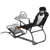 Garvee Racing Wheel Stand,Foldable Racing Simulator Cockpit for g923/g920/g29, Steering Wheel Stand & Foot Pedal Angle Adjustable,Sim Racing Cockpit for Thrustmaster t248p, Fanatec, Hori, Mad Catz.(59.5×33.9×44.5in)
