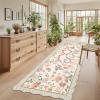 Garvee Scalloped 8×10 Rugs Washable Area Rugs for Living Room,Modern Stain Resistant Solid Rug for Bedroom, Scalloped Low Pile Non-Slip Neutral Rug for Farmhouse Dining Room Home Office Dorm,Grey(Beige|snake)