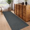 Garvee Scalloped Washable Rug 9×12 Rugs for Living Room Bedroom Non Slip Neutral Nursery Rug Modern Bordered Floral Mat Indoor Soft Non-Shedding Accent Carpet for Dining Room Kids Room Dorm Camel(Charcoal)