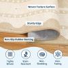 Garvee Washable Area Rug 8×10 Modern Solid Living Room Rug,Large Bordered Rugs for Bedroom Neutral Carpet 8×10 Rugs for Farmhouse Dining Room Non-Slip Stain Resistant Under Table Brown Rug(Beige)