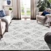Garvee 8×10 ft Area Rugs for Living Room/Bedroom, Low Pile Non-Slip Washable Indoor Door Mat, Gray Carpet for Kids Boys Girls Dorm Nursery Home Decor Aesthetic(Grey)
