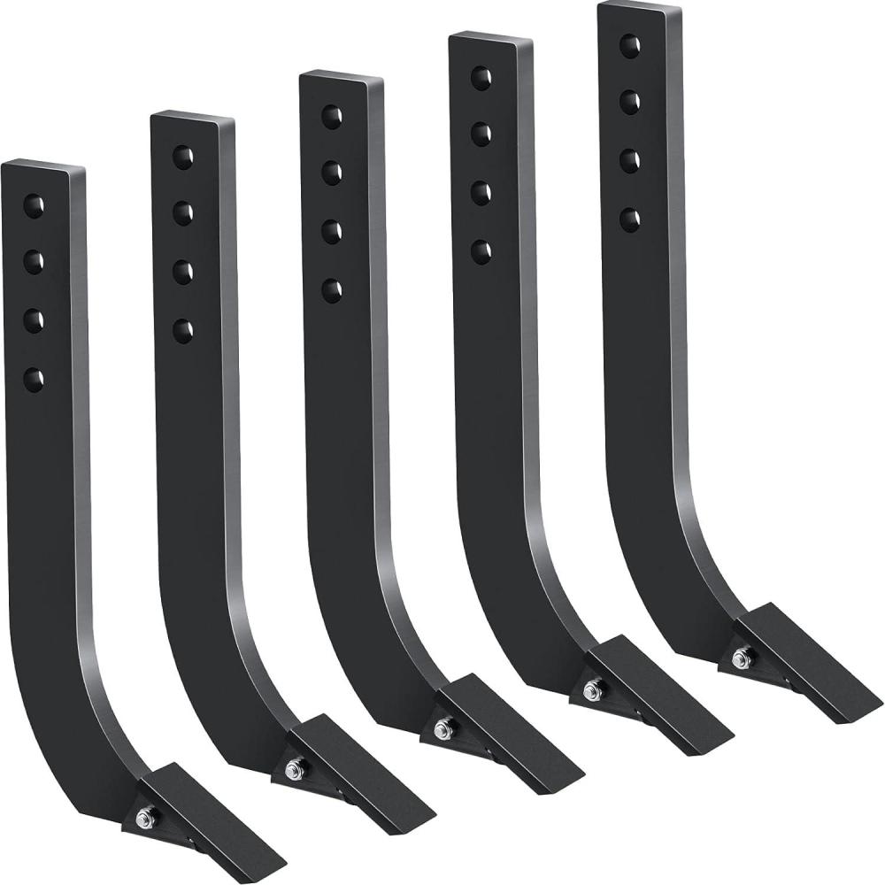 image:imageGARVEE Box Blade for Tractor 18 in Ripper Shanks for Box Blade Box Blade Shank with 4 Holes Ripper PointScarifier Tooth for Box Blade Shank for Replacement Digging Plowing 5 Pieces6