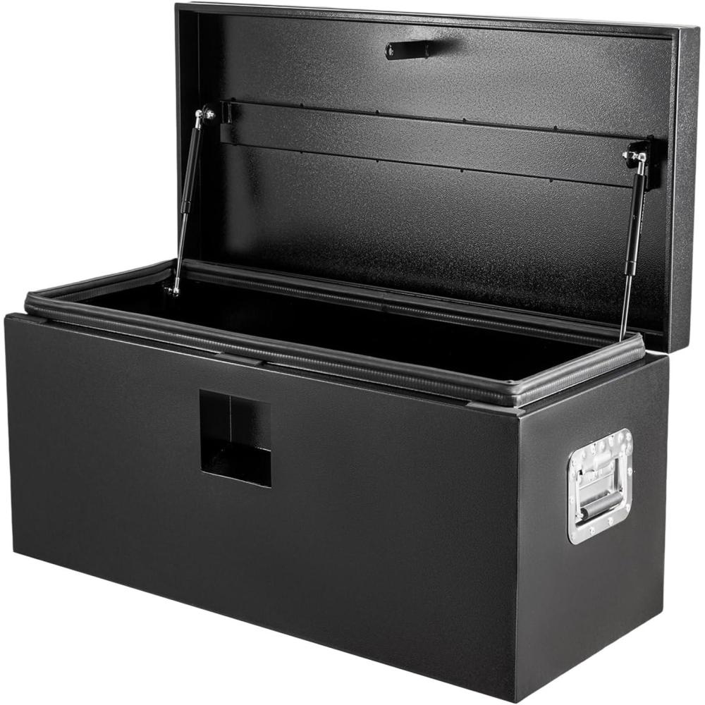 image:imageGarvee Black Steel Truck Bed Tool Box Trailer Tongue Box Truck Storage Organizer Tool Chest For Truck Bed RV Trailer 36x 15x 15  Orange151530
