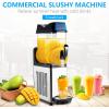12 L Commercial Slushy Machine, One Tank 3.2 gal Margarita Machine, 430W Frozen Drink Machine, Food-Grade PC Tanks & Stainless Steel, Ideal for Restaurants Bars Pool Parties