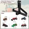 3 Point Quick Hitch 2 in Receiver Category 1,3 Point Hitch Attachments Compatible Category 1 Tractor,Heavy Duty 3 Point Hitch Farm Equipment and Subcompact Trailer Hitch Attachments