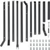 84 in Driveway Drag Grader Harrow with 2 Adjustable Bars for Landscape Leveling or Farm Garden Field
