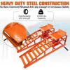 Car Truck Service Ramps,Portable Car Ramps for Oil Changes,2 Pack 12000 LBS (5 T) Capatity Car Lifts for Home Garage,Vehicle Auto Garage Repair.Lift Height Adjust 9.8 in-15 in (Red)(Orange)