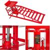 Car Truck Service Ramps,Portable Car Ramps for Oil Changes,2 Pack 12000 LBS (5 T) Capatity Car Lifts for Home Garage,Vehicle Auto Garage Repair.Lift Height Adjust 9.8 in-15 in (Red)(Red)