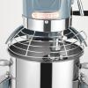 Commercial Mixer 20 QT, 1100W Electric Mixer 3 Speeds Adjustable, Stainless Steel Bowl Heavy Duty Mixer with Safety Guard, Dough Hook Whisk Beater Included, Perfect for Bakery Pizzeria(15qt)