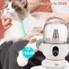 Dog Grooming Vacuum Kit, GARVEE 11Kpa Suction Power Pet Hair Vacuum for Shedding Grooming with 2 L Large Capacity Hair Storage, 5 Professional Pet Grooming Tools for Dogs Cats