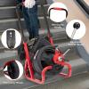 Drain Cleaner Machine, 75 ft X 1/2 in Electric Drain Auger with 6 Cutters and Gloves, Commercial Drain Cleaning Machine Sewer Snake Drill Drain Auger Cleaner for 2 to 4 in Pipes(75FT x 1/2 Inch)