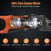 Electric Hydraulic Rebar Cutter, 900W 110V Cutting up to 5/8 Inch #5 4-16mm Rebar, Steel, with Blades, Cutting Speed 3S, Concrete Construction Tools Heavy Duty (900W RC-16)