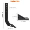 GARVEE Box Blade for Tractor, 18 in Ripper Shanks for Box Blade, Box Blade Shank with 4 Holes, Ripper Point/Scarifier Tooth for Box Blade Shank for Replacement, Digging, Plowing (5 Pieces)(5)