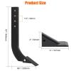 GARVEE Box Blade for Tractor, 18 in Ripper Shanks for Box Blade, Box Blade Shank with 4 Holes, Ripper Point/Scarifier Tooth for Box Blade Shank for Replacement, Digging, Plowing (5 Pieces)(1)