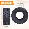 GARVEE Set of 2 ATV/UTV All-Terrain Tires 26×9-12 Front, 6PR, Tubeless(AT26x11-12 6PR)