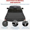 GARVEE Soft Quad-Fold Truck Bed Tonneau Cover for 2015-2023 Ford F150 Styleside 6.5 ft Bed(2004-2008 F-150)