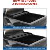 GARVEE Soft Quad-Fold Truck Bed Tonneau Cover for 2015-2023 Ford F150 Styleside 6.5 ft Bed(2009-2014 F-150)