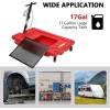 Garvee 20 Gallon Oil Drain Pan Oil Drain Tank with 12V Electric Pump, 76L Low Profile Oil Drain Pan, Oil Change Pan with T Foldable Hand and Wheels, 8FT Hose Oil Drain Cart for Car, SUV, Trucks(Electric Pump-20 Gallon-Red-PP)