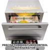 Garvee 24 in Undercounter Refrigerators with Weatherproof Full Stainless Steel Body, Built-in Beverage Refrigerator for Home and Commercial Use, Anti-fingerprint, Fast Cooling, Low Noise, 37-65 °F(silver)