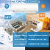 Garvee 3 Zone 28000 BTU(9K + 9K + 9K) Mini Split AC/Heating System, 20 SEER2 Tri Zone Ductless Split Air Conditioner with Pre-Charged Condenser, Not Include Copper Tube Line Set, 208-230V(3 Head-12000BTU×3)