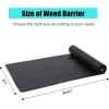 Garvee 4 ft x100 ft Weed Barrier Landscape Fabric, Premium Non-Woven 1.8 oz Ground Cover Weed Block Gardening Mat, Easy Setup & Superior Weed Control, for Erosion Control, Weed Block, Ground Cover(3ft x300ft)