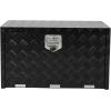 Garvee 48 in Heavy Duty Aluminum Tool Underbody Box, Waterproof Square Truck Storage Organizer Chest for Pick Up Truck Bed, Rv Trailer (48″ X 18″ X 18″ – Sliver)(18″ X 18″ X 18″ – Black)