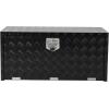 Garvee 48 in Heavy Duty Aluminum Tool Underbody Box, Waterproof Square Truck Storage Organizer Chest for Pick Up Truck Bed, Rv Trailer (48″ X 18″ X 18″ – Sliver)(30″ X 18″ X 18″ – Black)