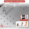 Garvee 50 in Dog Grooming Tub, Professional Dog Washing Station with Retractable Stairs, Stainless Steel Pet Bathtub for Small & Large Dog, Right Door