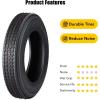 Garvee 5.3-12 5.3×12 530-12 5.30-12 Trailer Tires, Load Range C, 6PR(4.80-12 6PR)
