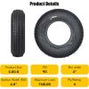 Garvee 5.3-12 5.3×12 530-12 5.30-12 Trailer Tires, Load Range C, 6PR(4.80-8 6PR)