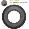 Garvee 5.3-12 5.3×12 530-12 5.30-12 Trailer Tires, Load Range C, 6PR(8-14.5)