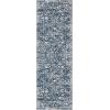 Garvee 5×7 Bedroom Rugs Non Slip Washable Rugs for Living Room Modern Striped Area Rug for Dining Room Stain Resistant Area Rug for Classroom Office Blue and Orange(Vintage1-blue)