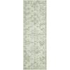 Garvee 8×10 Rug Washable Vintage Boho Large Rugs for Living Room Non Slip Kids Playroom Floor Mat Non Shedding Soft Bedroom Rug Low Pile Soft Thin Foldable Indoor Rugs for Classroom Dining, Beige(Green)