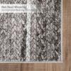 Garvee 9×12 Washable Rugs Low Pile Living Room Rug Boho Accent Rug Soft Bedroom Floor Carpet Modern Woven Print Rugs (Not Braid) Non Shedding Thin Foldable Floor Mats for Nursery Classroom, Green(Braided | Gray Camel)