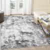 Garvee 9×12 Washable Rugs Low Pile Living Room Rug Boho Accent Rug Soft Bedroom Floor Carpet Modern Woven Print Rugs (Not Braid) Non Shedding Thin Foldable Floor Mats for Nursery Classroom, Green(Brown Green)