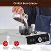 Garvee Espresso Machine with Grinder, Milk Frother Wand, 1450W, 20 Bar Professional Espresso Maker with Barista Kit, 2.8 L Water Tank for Cappuccinos or Macchiatos