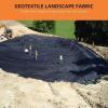 Garvee Geotextile Landscape, 6 ft x 300 ft & 6 oz Geotextile Fabric, PP Drainage 350N Tensile Strength & 440N Load Capacity, for Driveway & Road Stabilizationr, Erosion Control, French Drains(3ft x 300ft & 6oz)