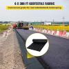 Garvee Geotextile Landscape, 6 ft x 300 ft & 6 oz Geotextile Fabric, PP Drainage 350N Tensile Strength & 440N Load Capacity, for Driveway & Road Stabilizationr, Erosion Control, French Drains(6ft x 300ft & 6oz)